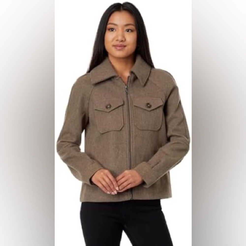 Avec Les Filles Brown Jacket